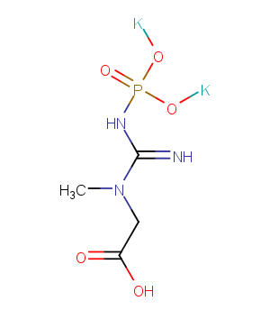 Phosphocreatine dipotassium Chemical Structure