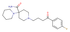 Pipamperone Chemical Structure