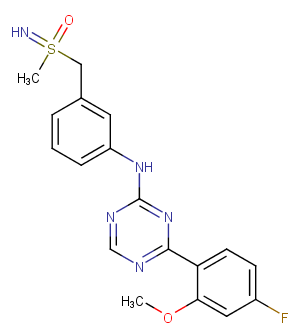 Atuveciclib Racemate Chemical Structure