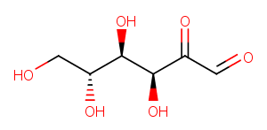 2-Keto-D-Glucose Chemical Structure