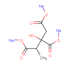 2-Methylcitric acid trisodium Chemical Structure