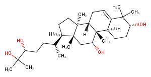 3α-Hydroxymogrol Chemical Structure