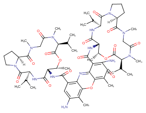 7-Aminoactinomycin D Chemical Structure