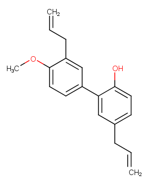 4-O-Methyl honokiol Chemical Structure