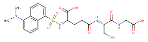 Dansyl glutathione Chemical Structure