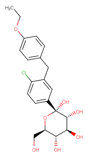 Dapagliflozin impurity Chemical Structure
