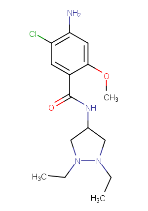 Dazopride Chemical Structure