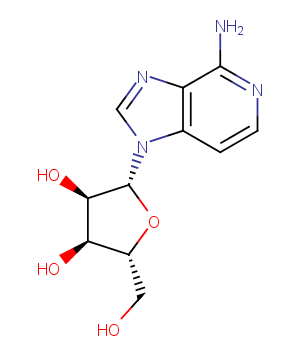 3-Deazaadenosine Chemical Structure