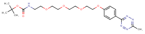 Methyltetrazine-PEG4-NH-Boc