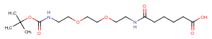 Boc-NH-PEG2-C2-amido-C4-acid