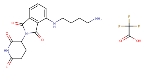 Thalidomide-NH-C4-NH2 TFA