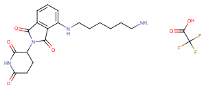 Thalidomide-NH-C6-NH2 TFA