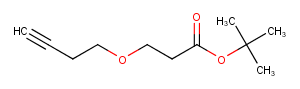 Alkyne-ethyl-PEG1-Boc