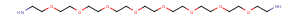 Amino-PEG8-amine Chemical Structure