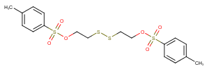 Bis-Tos-(2-hydroxyethyl disulfide) Chemical Structure