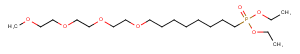 m-PEG4-C6-phosphonic acid ethyl ester