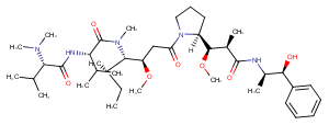 Auristatin E Chemical Structure