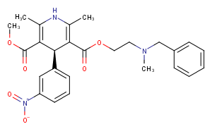 (S)-Nicardipine Chemical Structure