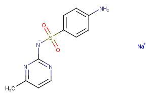 Sulfamerazine sodium salt Chemical Structure