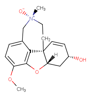 Galanthamine N-Oxide Chemical Structure