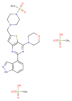 Pictilisib dimethanesulfonate