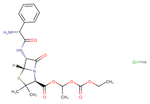 Bacampicillin hydrochloride Chemical Structure