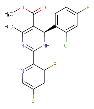 Bay 41-4109 (less active enantiomer)