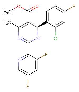 Bay 41-4109 (less active enantiomer) Chemical Structure