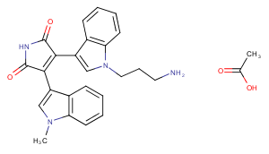 Bisindolylmaleimide VIII acetate