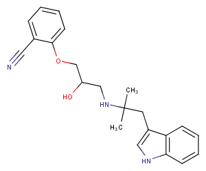 Bucindolol Chemical Structure