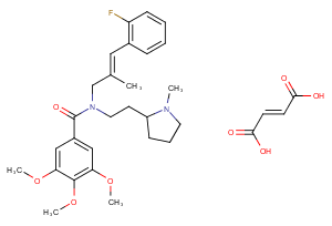 VUF11207 fumarate Chemical Structure