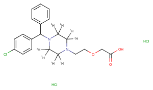 Cetirizine D8 dihydrochloride