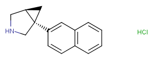 Centanafadine hydrochloride Chemical Structure