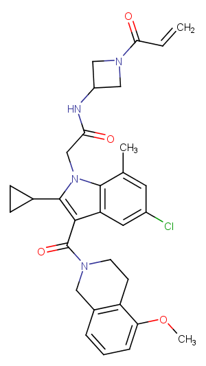 K-Ras G12C-IN-4 Chemical Structure