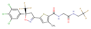 Lotilaner Chemical Structure