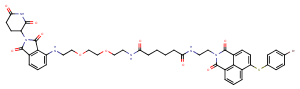 PROTAC Bcl2 degrader-1 Chemical Structure