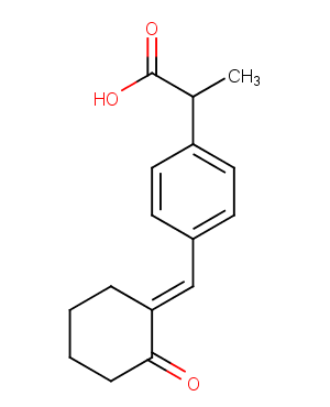 Pelubiprofen Chemical Structure