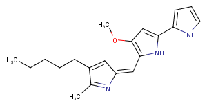 Prodigiosin Chemical Structure