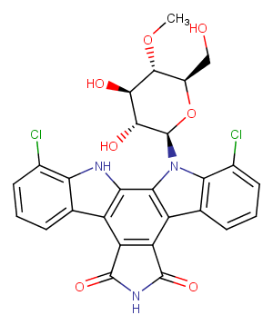 Rebeccamycin Chemical Structure