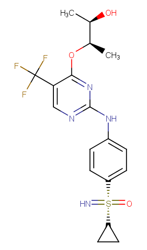 Roniciclib Chemical Structure