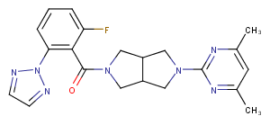 Seltorexant Chemical Structure