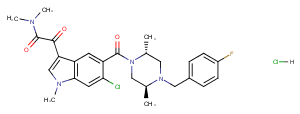 Talmapimod hydrochloride Chemical Structure