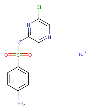 Sulfaclozine sodium Chemical Structure