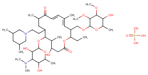 Tilmicosin phosphate Chemical Structure