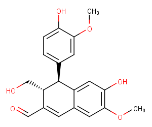 7,8,9,9-Tetradehydroisolariciresinol Chemical Structure
