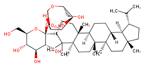 Lupanol 3-beta-diglucoside Chemical Structure