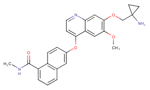 Lucitanib Chemical Structure