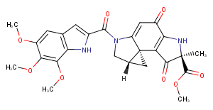 Duocarmycin A Chemical Structure