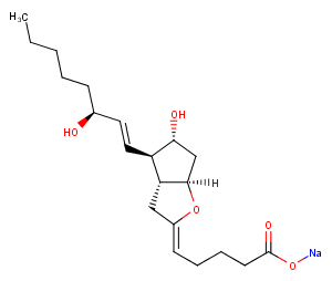 Epoprostenol sodium Chemical Structure