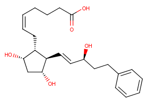 Bimatoprost acid Chemical Structure